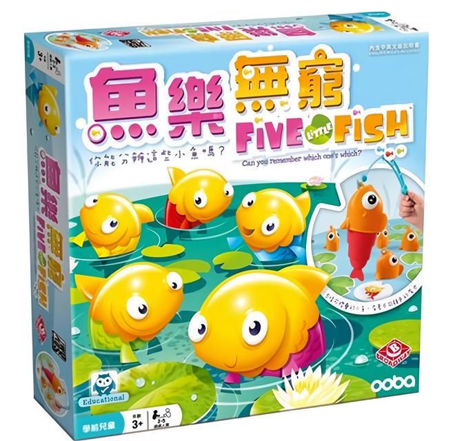 OOBA 魚樂無窮 BW0315-C 3歲以上, 多色, 1盒
