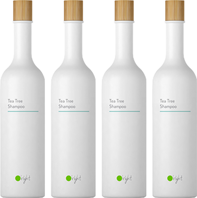 O'right 歐萊德 茶樹洗髮精, 400ml, 4瓶