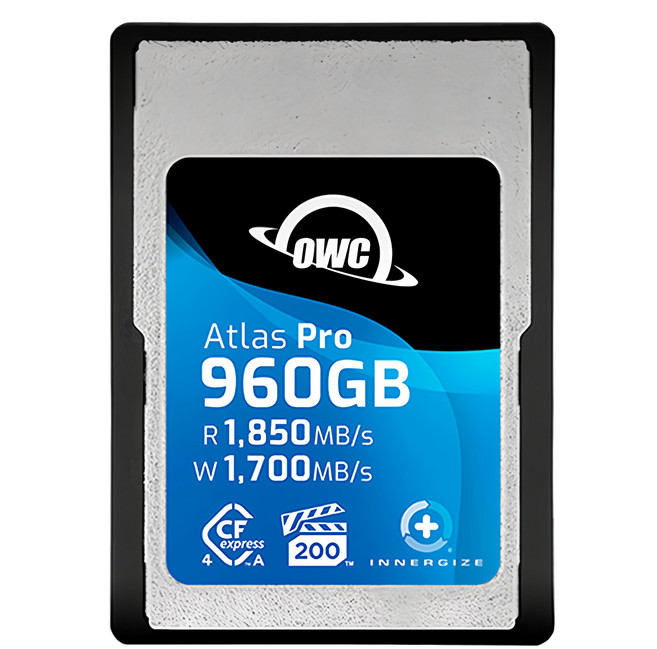 OWC Atlas Pro CFexpress 4.0 Type A 記憶卡, 960GB, 1個