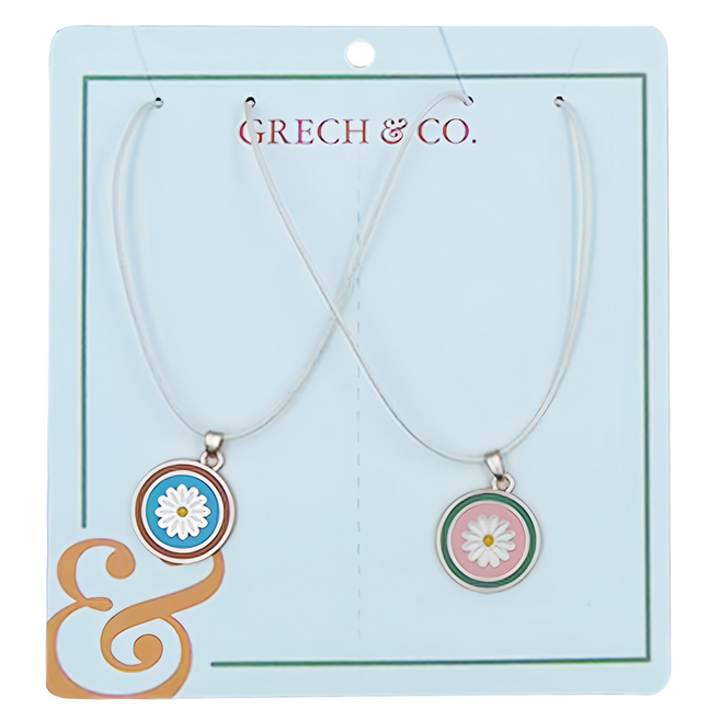 Grech&Co 項鍊二入組 樣式:花朵