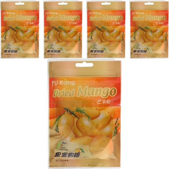 阜康 果實物語 芒果乾, 70g, 5包