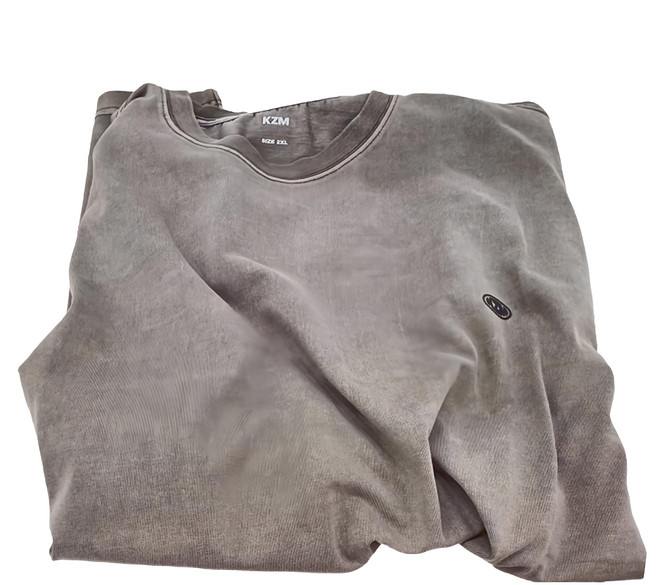 KZM OUTDOOR 男款LOGO短袖 S12