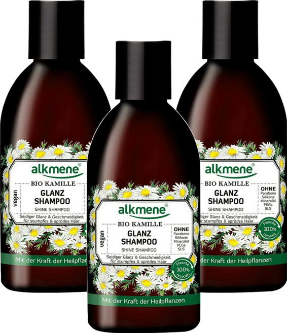 alkmene 歐珂蔓 亮澤洗髮露 洋甘菊, 250ml, 3瓶
