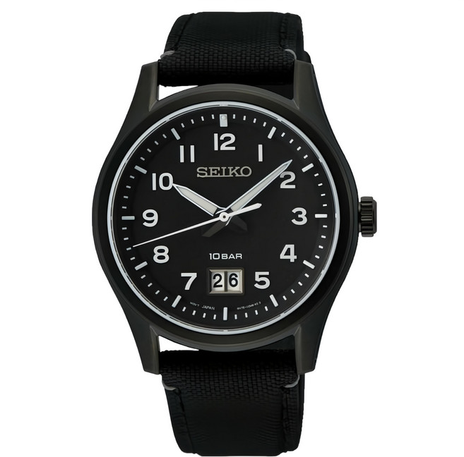 SEIKO 精工 CS系列 大視窗日期腕錶
