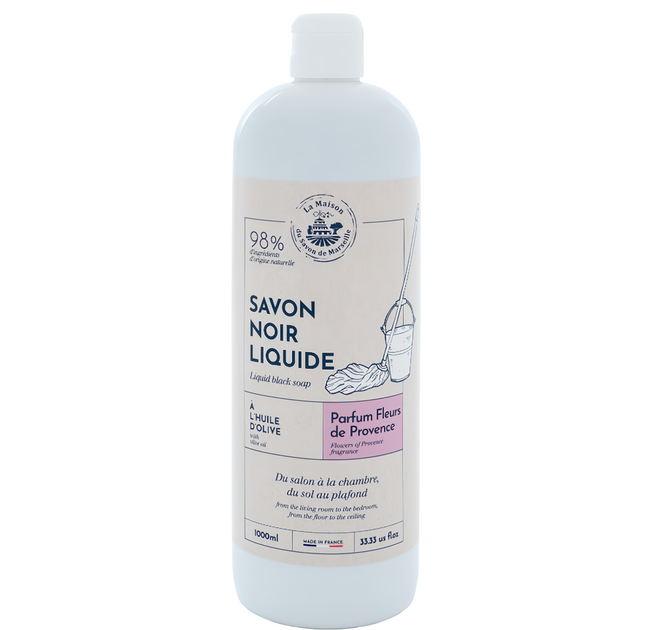 La Maison 馬賽皂之家 正統馬賽家事黑皂液, 普羅旺斯花園, 1L, 1瓶