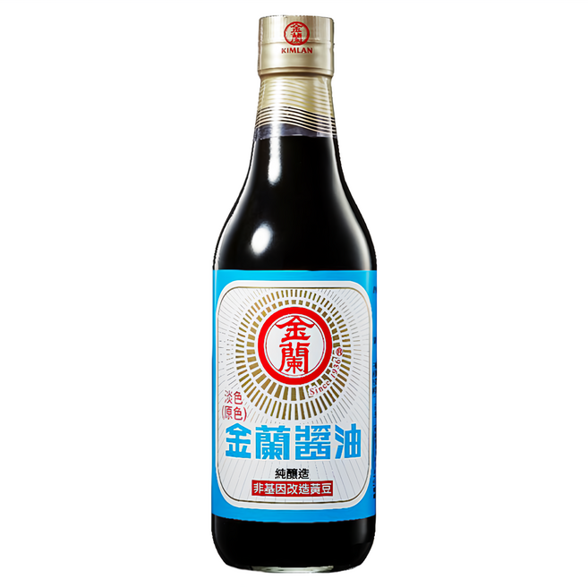 KIMLAN 金蘭 淡色醬油, 590ml, 1瓶