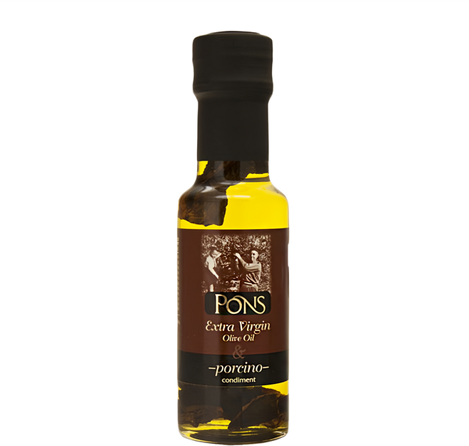 PONS 龐世 特級冷壓橄欖油 牛肝菌菇風味, 125ml, 1瓶