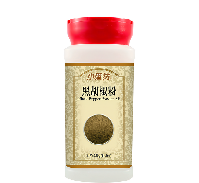 小磨坊 黑胡椒粉, 320g, 1瓶