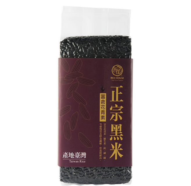 RICE HOUSE 米屋 正宗黑米, 600g, 1包