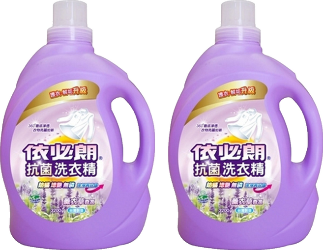 依必朗 洗衣精 薰衣草, 3.2L, 2瓶