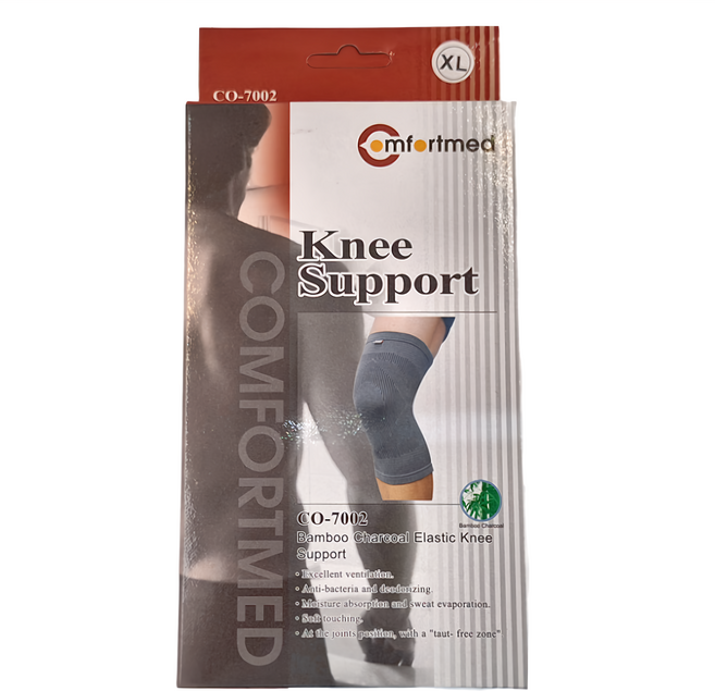 Comfortmed 竹炭提花護膝肢體裝具 CO-7002, 1個