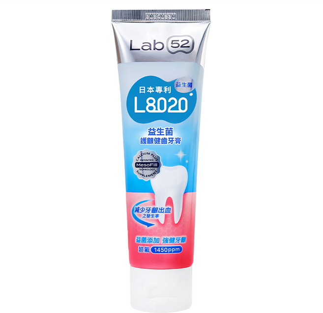 Lab52 齒妍堂 益生菌護齦健齒牙膏 L8020, 110g, 1條