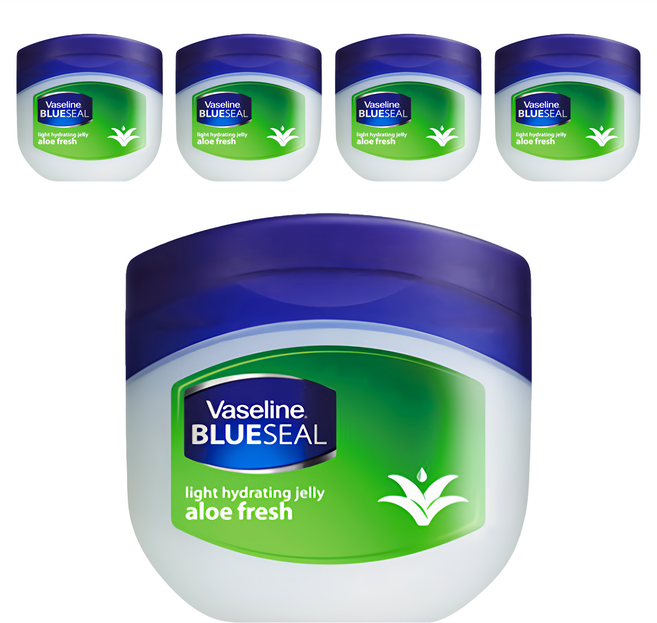 Vaseline 凡士林 潤膚膏, 蘆薈, 100ml, 5罐