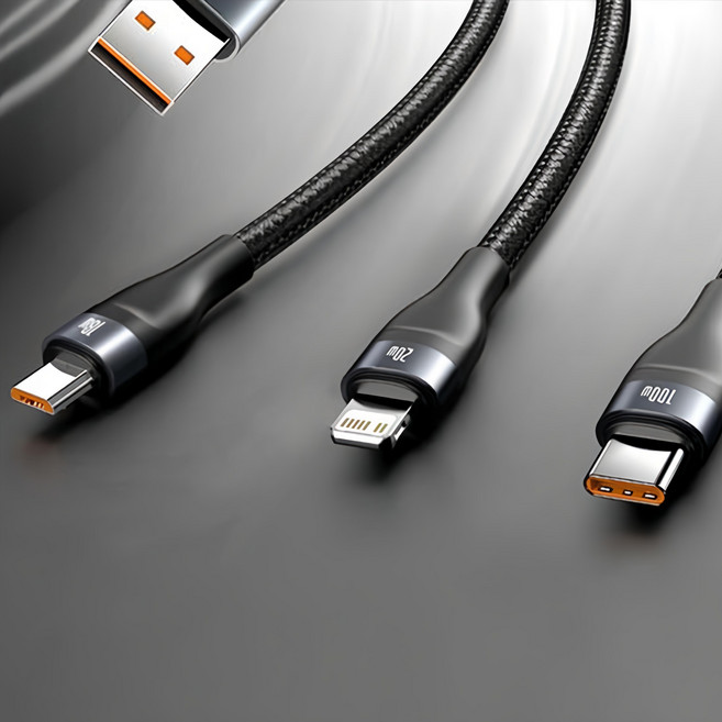 理享家 baseus 倍思 type-c to lightning 傳輸充電線 20w pd快充款 iphone適用, 100cm, 墨綠色, 1條