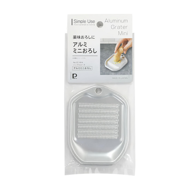 PEARL LIFE 珍珠金屬 Simple Use 鋁製迷你磨泥器, CC-1614, 1個