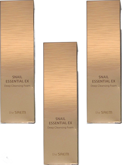 THe SaeM 得鮮 蝸牛精華彈潤保濕洗面乳, 150g, 3盒