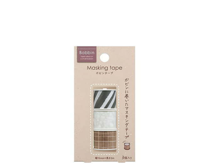 KOKUYO 國譽 Bobbin紙膠帶 #0989 3入組, 單色, 1組