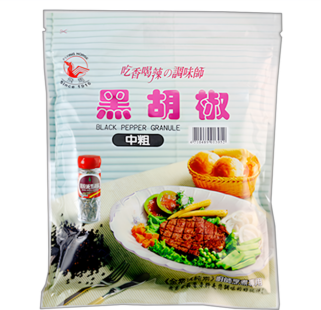 飛馬 中粗純黑胡椒, 600g, 1包