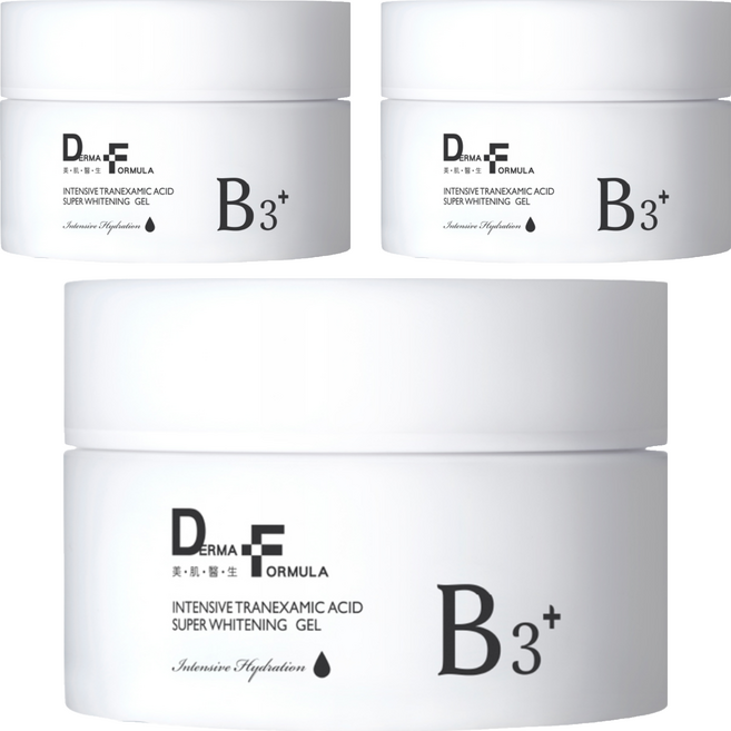 DERMA FORMULA 美肌醫生 傳明酸超透亮淨白凝凍 plus B3, 30ml, 3罐