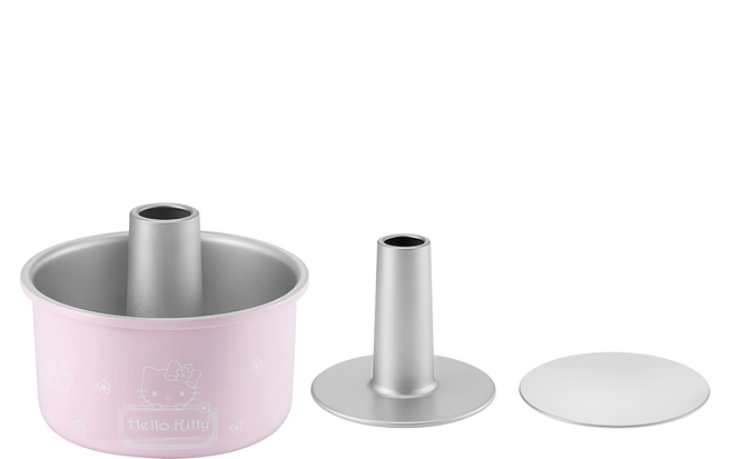 CHEFMADE 學廚 Hello Kitty 加高活底蛋糕模 Set 3件套 6.7 x 3.5 英寸, 1組