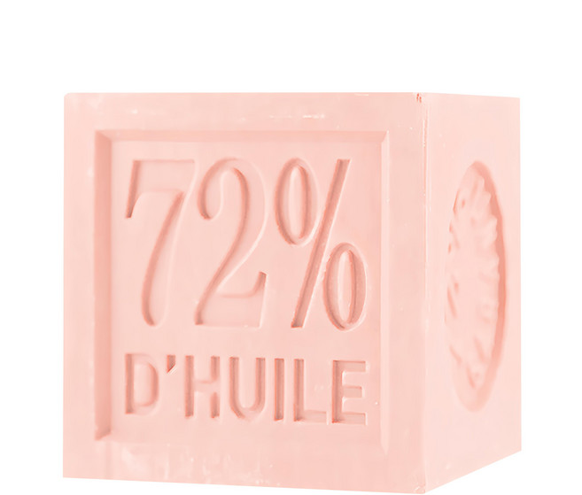 Theophile Berthon 台灣公司貨 馬賽皂 玫瑰 72%植物油經典配方 法國原裝進口 溫和潔淨, 300g, 1個