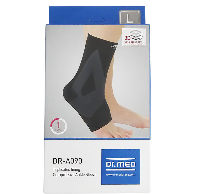 Dr.MED 三重加壓腳踝套 DR-A090, 1盒
