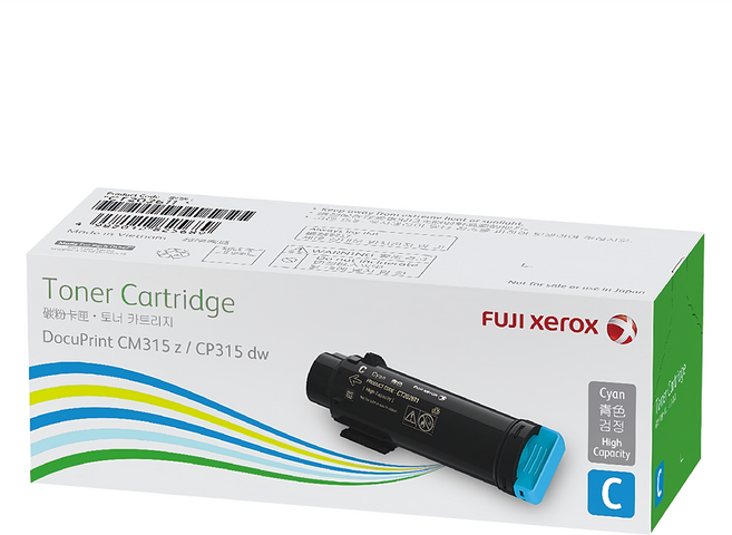 FUJI XEROX 原廠高容量碳粉匣 6K CT202611 適用 DP CP315dw/CM315z, 藍色, 1個