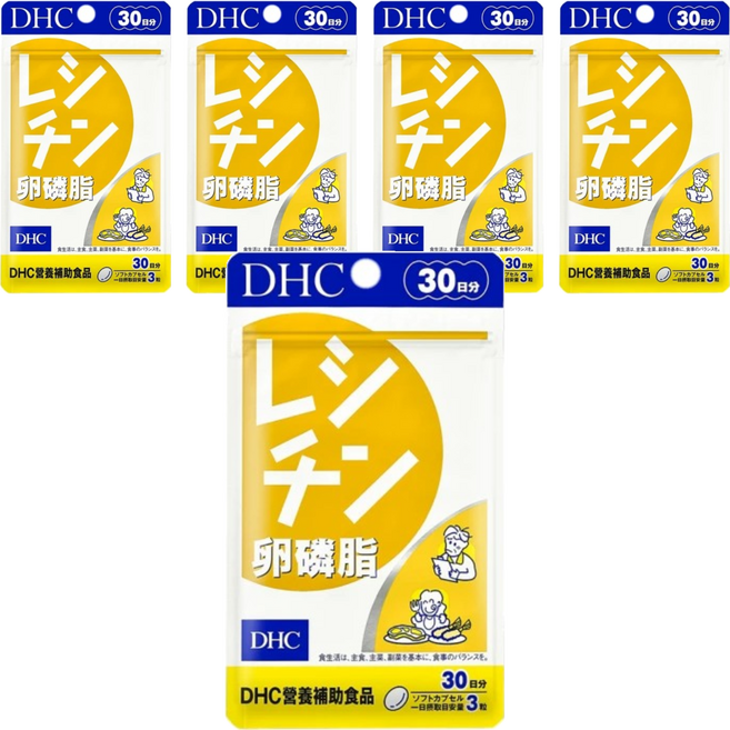 DHC 台灣公司貨 卵磷脂 30日份, 90顆, 415mg, 5包