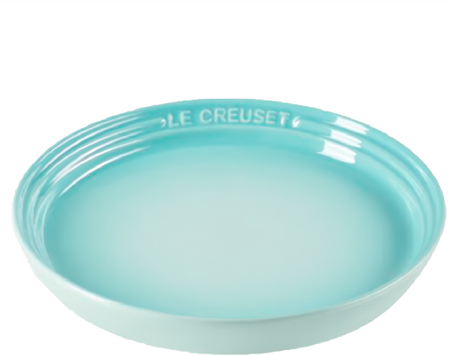 LE CREUSET 新采和風系列 圓盤 22cm, 薄荷綠, 1個