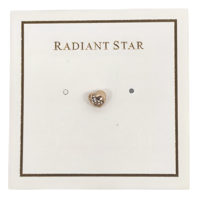 RADIANT STAR 璀璨之星 心意關鍵詞愛心字母點鑽串珠項鍊手鍊 925純銀 單墜L