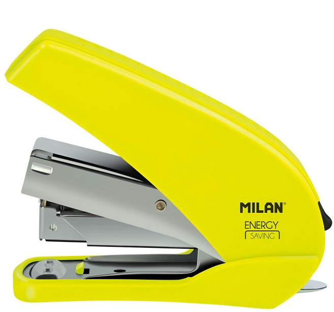 MILAN 省力事務釘書機, 黃色, 1個