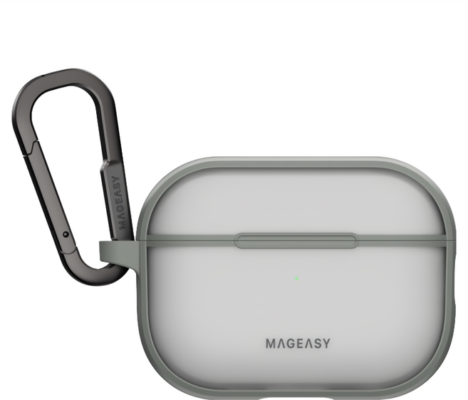 MAGEASY Roam 城市漫遊霧透耳機保護殼, 4895241131486, 霧透灰, 1個
