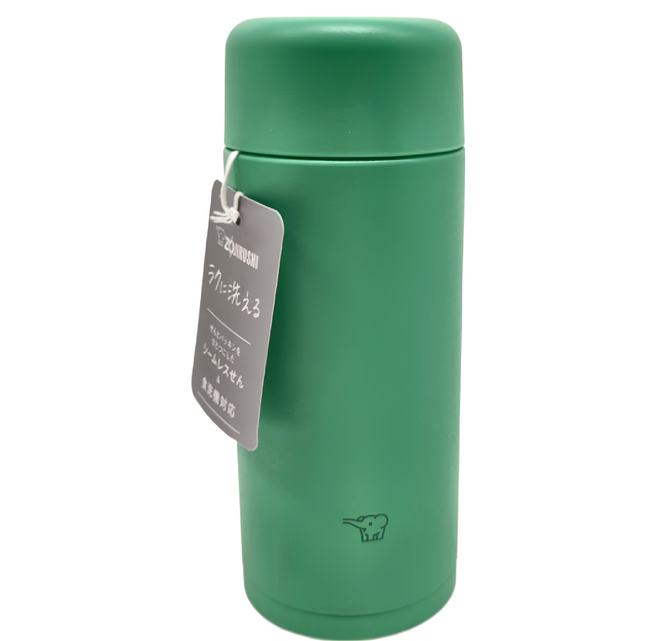 ZOJIRUSHI 象印 不銹鋼真空保溫杯, 薄荷綠, 250ml, 1個