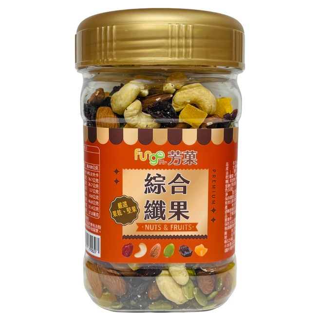 Fungo 芳菓 綜合纖果, 350g, 1罐