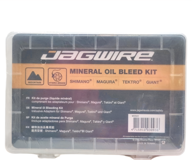 Jagwire 礦物油注油工具 適用於Shimano Magura Tektro和Giant, 305g, 1個