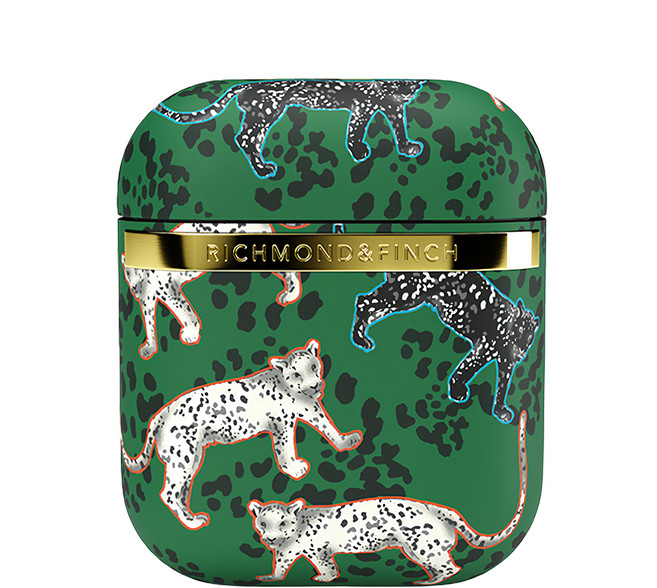 RICHMOND&FINCH Airpods 1/2 保護殼, 碧綠獵豹, 1個