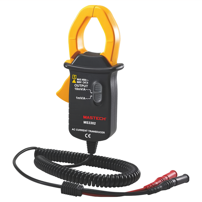 MASTECH 邁世 MS3300 55mm數字鉗形傳感器 真有效值 DCA歸零調整 256 × 104 × 47mm, 1個