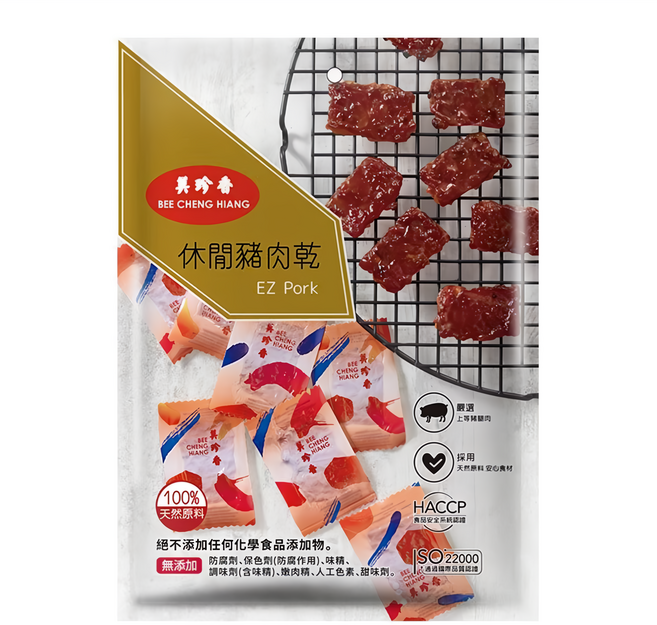 Bee Cheng Hiang 美珍香 休閒豬肉乾, 1個, 270g