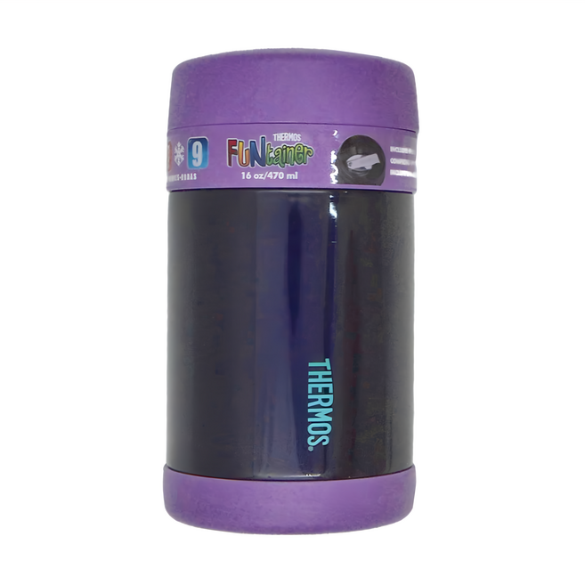 THERMOS 膳魔師 悶燒罐, 深紫色, 470ml, 1個