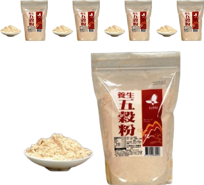 池上多力米 五穀粉, 300g, 5包