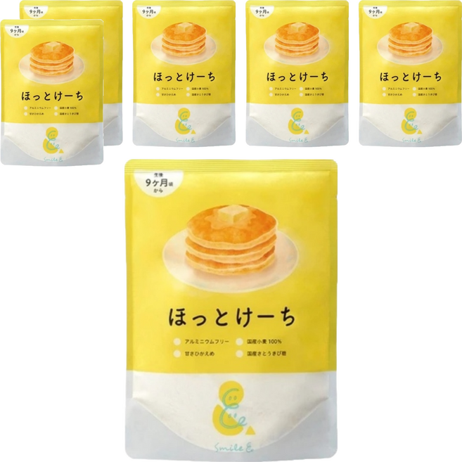 Smile& Soooo S 米製鬆餅粉, 100g, 6包