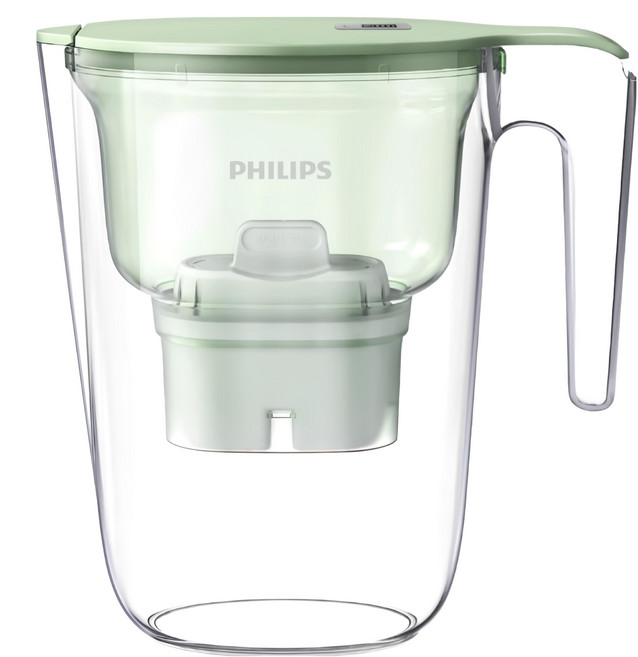 PHILIPS 飛利浦 濾水壺 3.4L 附AWP210濾心, AWP2813GNT, 綠色, 1組