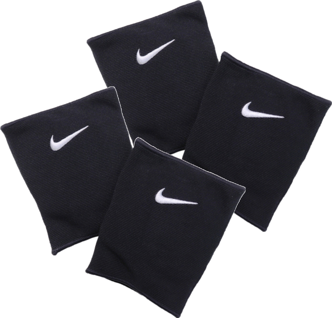 NIKE 耐吉 PRO 排球護膝, 2雙, 黑色