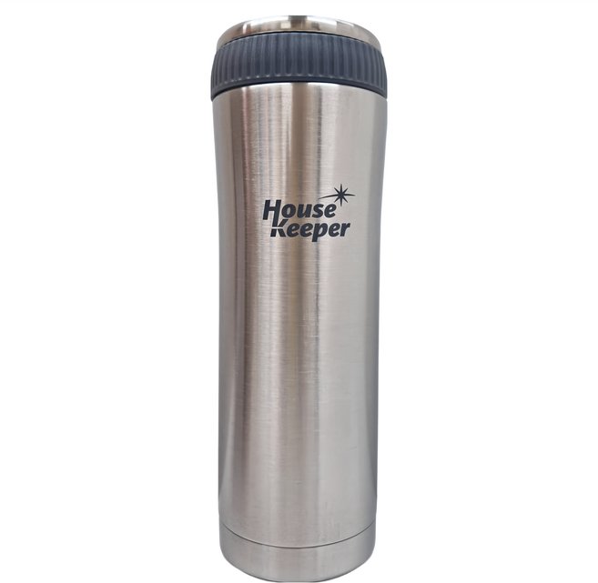HouseKeeper 妙管家 真空隨手杯, 銀色, 460ml, 1個