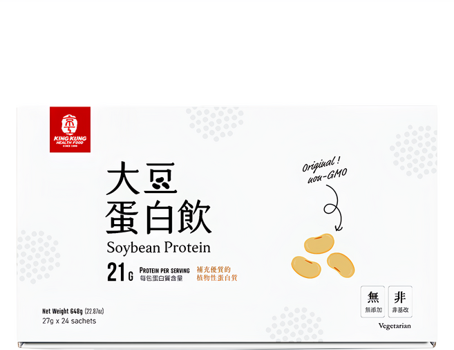 京工 大豆蛋白飲 24包, 1盒, 648g