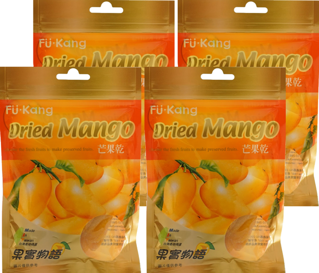 阜康 果實物語 芒果乾, 70g, 4包