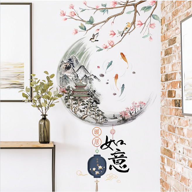 chinese style系列 壁貼 2張, 多色