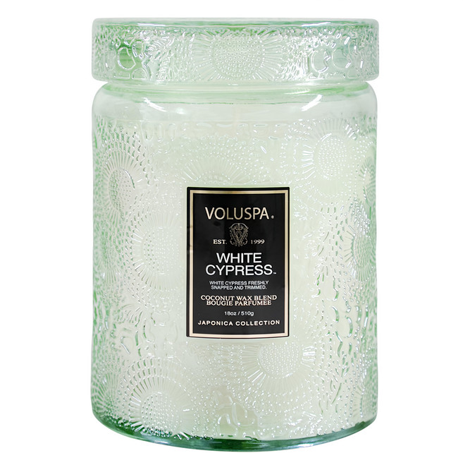 VOLUSPA 天然蠟燭 18oz, 510g, 1件, 白絲柏