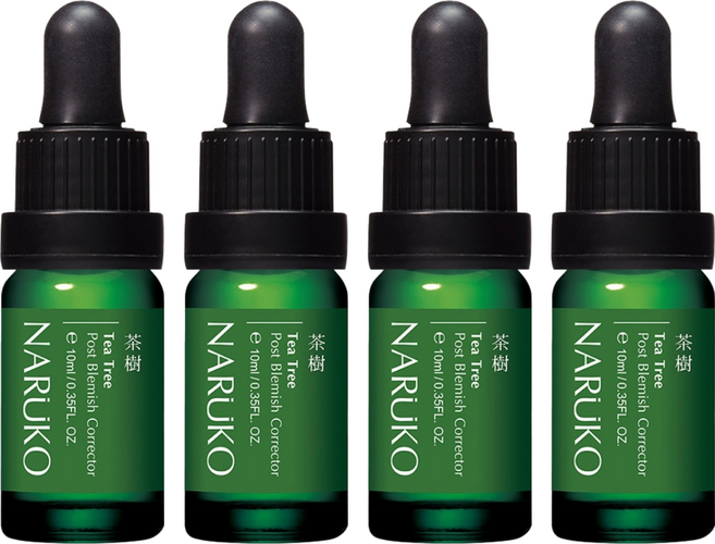 NARUKO 牛爾 台灣公司貨 茶樹痘印美白寶, 10ml, 4瓶