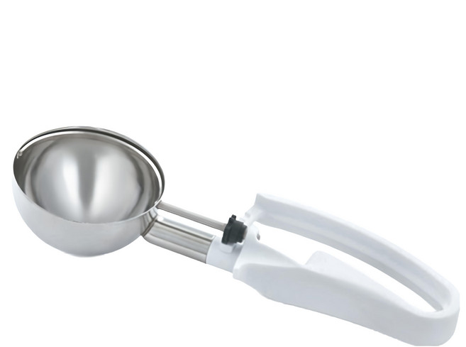 VOLLRATH 不鏽鋼 分色定量冰勺 6號 4.7oz 白色 方便辨識避免交叉污染 1支